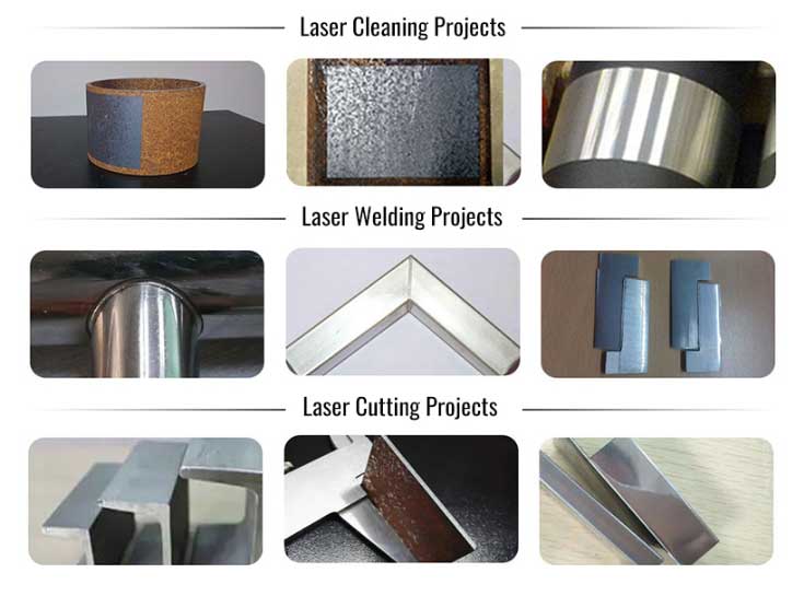 3-In-1 Handheld Laser Cleaning, Welding, Cutting Machine