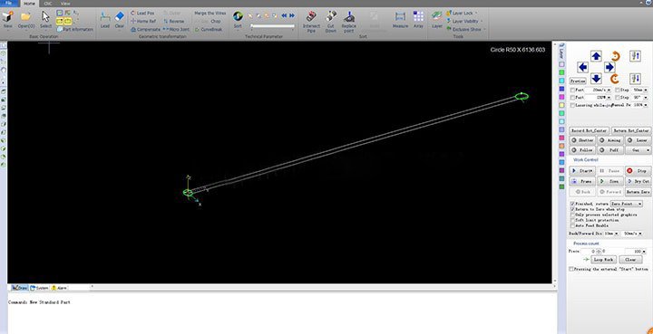 Bluewo laser cutting machine Intelligent operating system