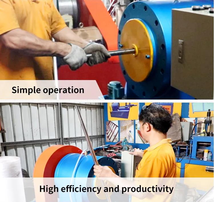 Round Metal Tube Tapering Diameter Reducing Cone Pipe End Forming Machine 4