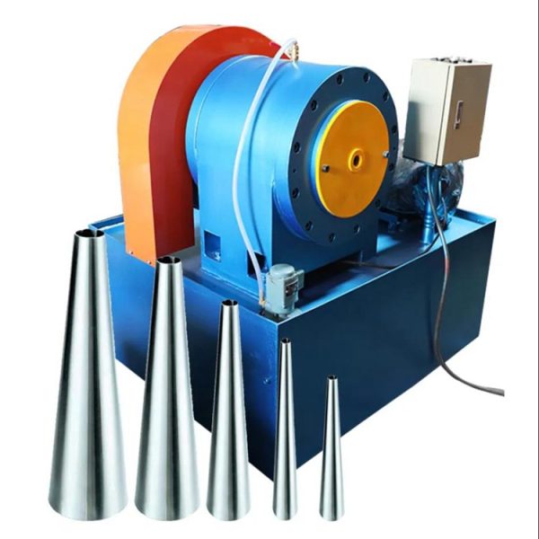 Best round tube end forming machine,Easy To Operate Round Metal Tube Tapering Diameter Reducing Cone Pipe End Forming Machine